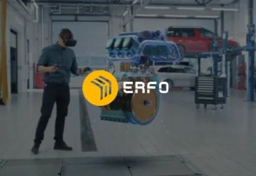 Jasa VR Industrial Simulation Jakarta. ERFO Multimedia ahli VR, video profile, TVC, & video AI profesional untuk efisiensi industri Anda.