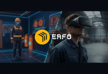Jasa VR Industrial Simulation Depok oleh ERFO MULTIMEDIA. Solusi aman simulasi VR, Video AI & Company Profile profesional.