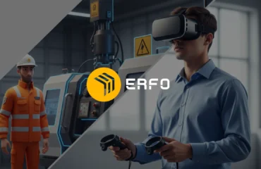 Jasa VR Industrial Simulation Bandung oleh ERFO MULTIMEDIA. Solusi simulasi aman, Video AI, & Company Profile berkualitas.