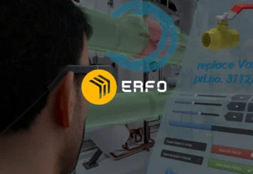 Jasa VR Smart Factory dari ERFO MULTIMEDIA. Tingkatkan efisiensi pabrik dengan simulasi VR & Video AI canggih.